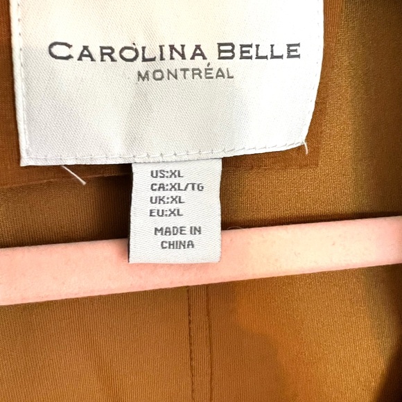 Carolina Belle Camel Trench Coat - Picture 6 of 13
